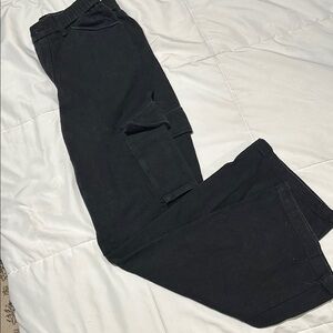 Women's Black Cargo Pants